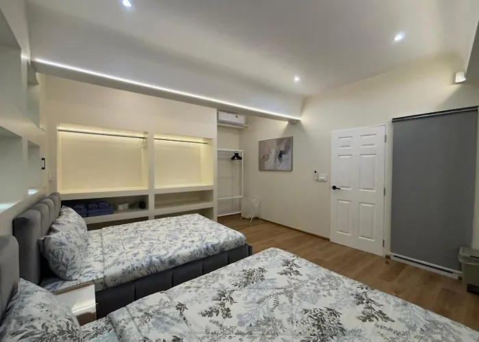 公寓 Silom Sky I Mahanakhon View For 2-6 Guests Near Bts Chong Nonsi *